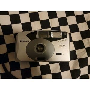 Polaroid 252 BV 35mm Point & Shoot Film Camera – Tested Powers On